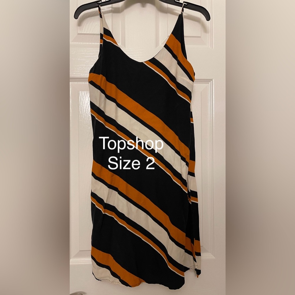 Top shop striped dress